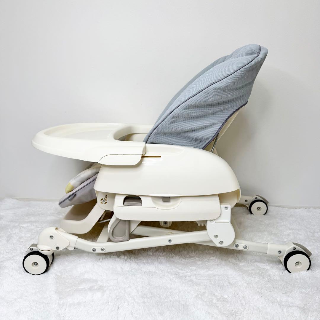 極美品 Combi ネムリラ ハイローチェア 手動 バウンサー