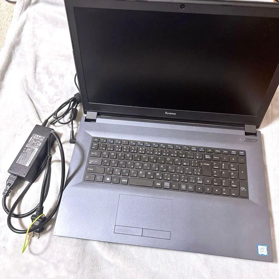 i7-8750H/16GB/iiyama N870EZ 液晶不良/外部出力可