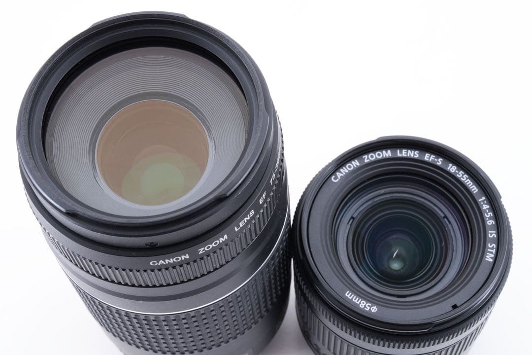 キャノン☆canon kiss x10☆標準&望遠ダブルレンズセット