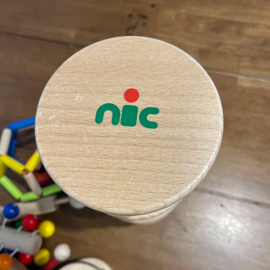 NIC社、naef社等　木製 おもちゃ セット　7点