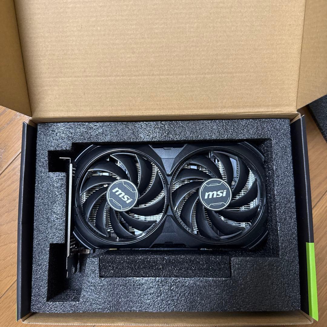 グラフィックボード・グラボ・ビデオカード MSI GeForce RTX 4060 Ti VENTUS 2X