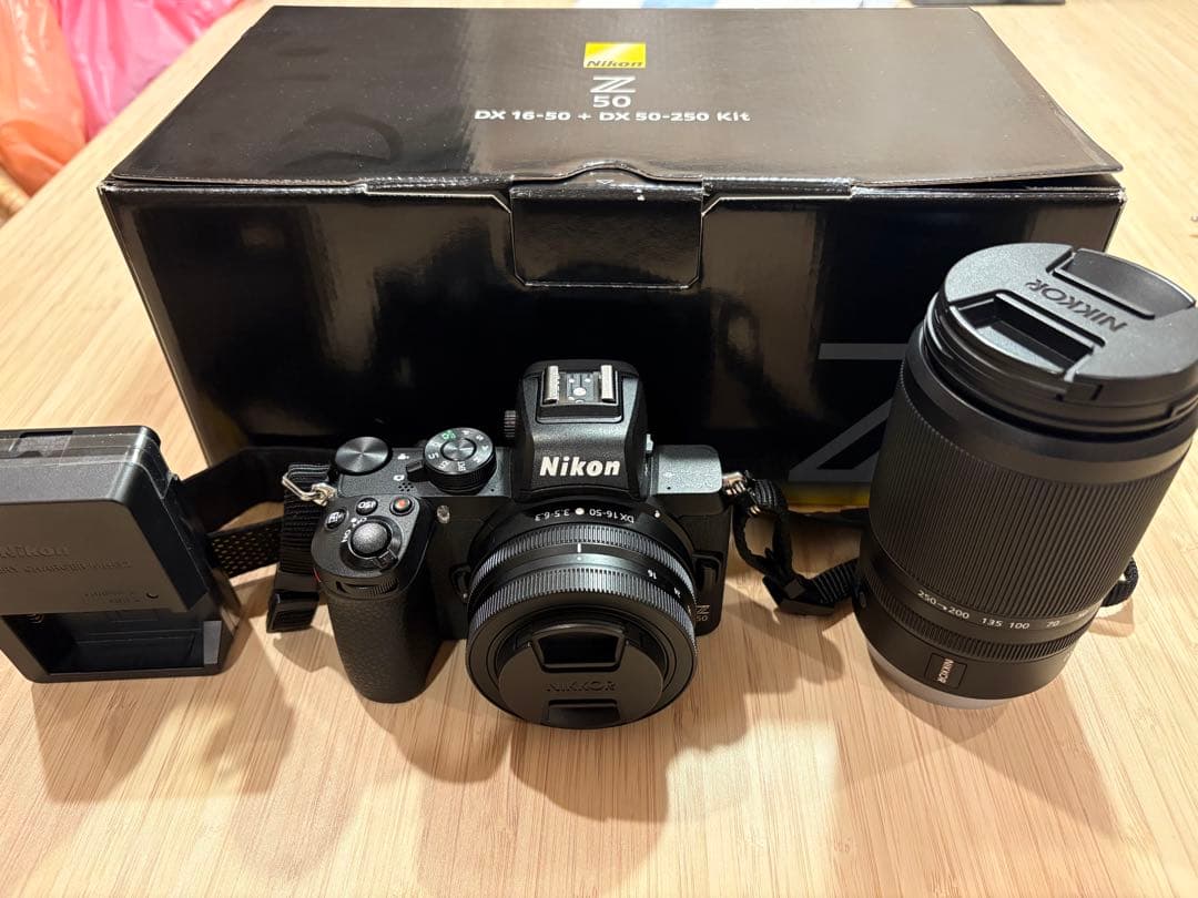 z50ダブルズームキット（ボディのみ59,000円での販売も可）
