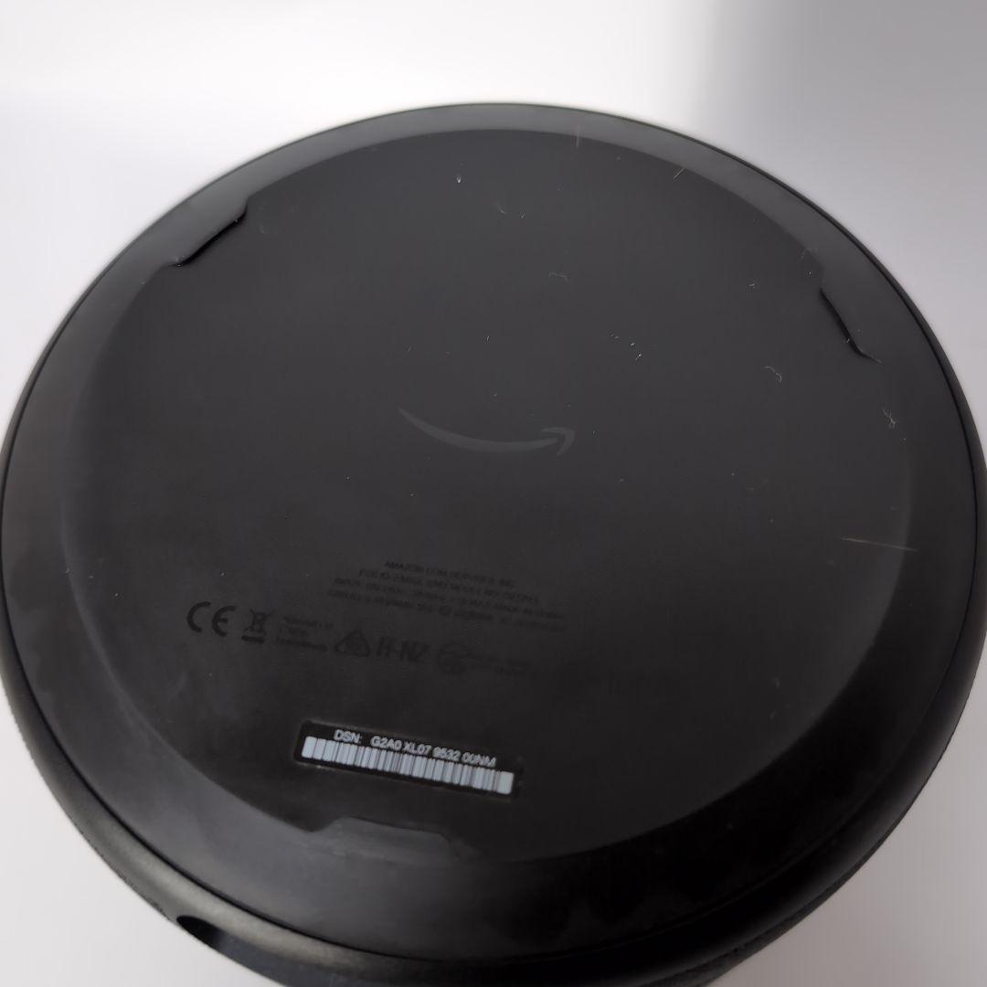 スマートスピーカー グレー 円筒形