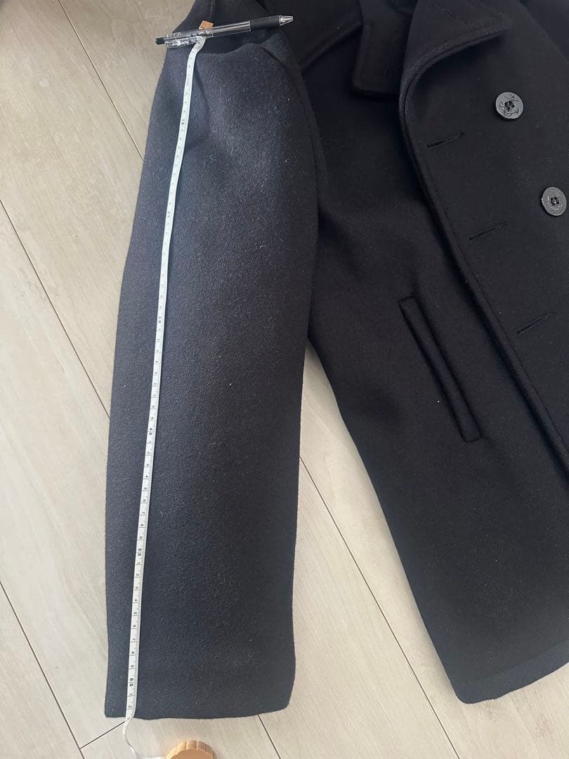 U.S. 740N Pea Jacket ブラック 46