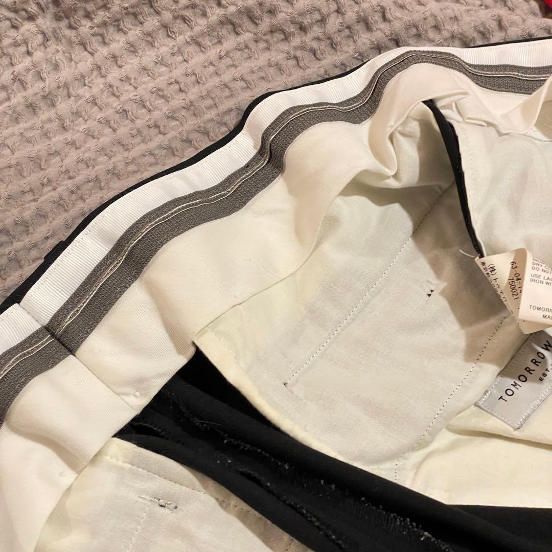 トゥモローランド　ワンタック　スラックス　S メンズ