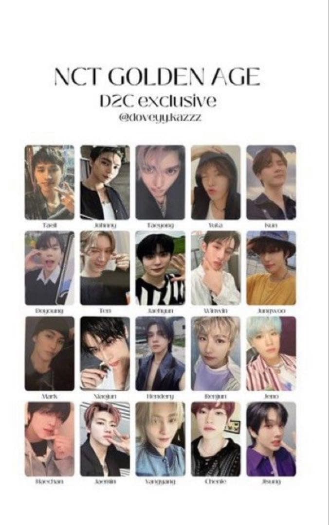 【激レア】NCT Golden Age US限定盤 D2C テヨン