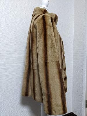 131　Altima アルティマ　シェアードウィーゼル毛皮　リバーシブルコート