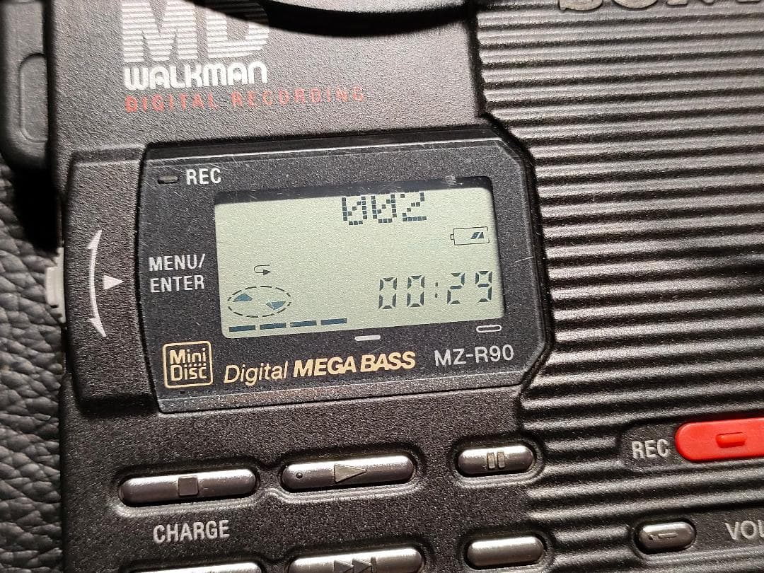 SONY MD WALKMAN MZ-R90 MDレコーダー 一部難あり