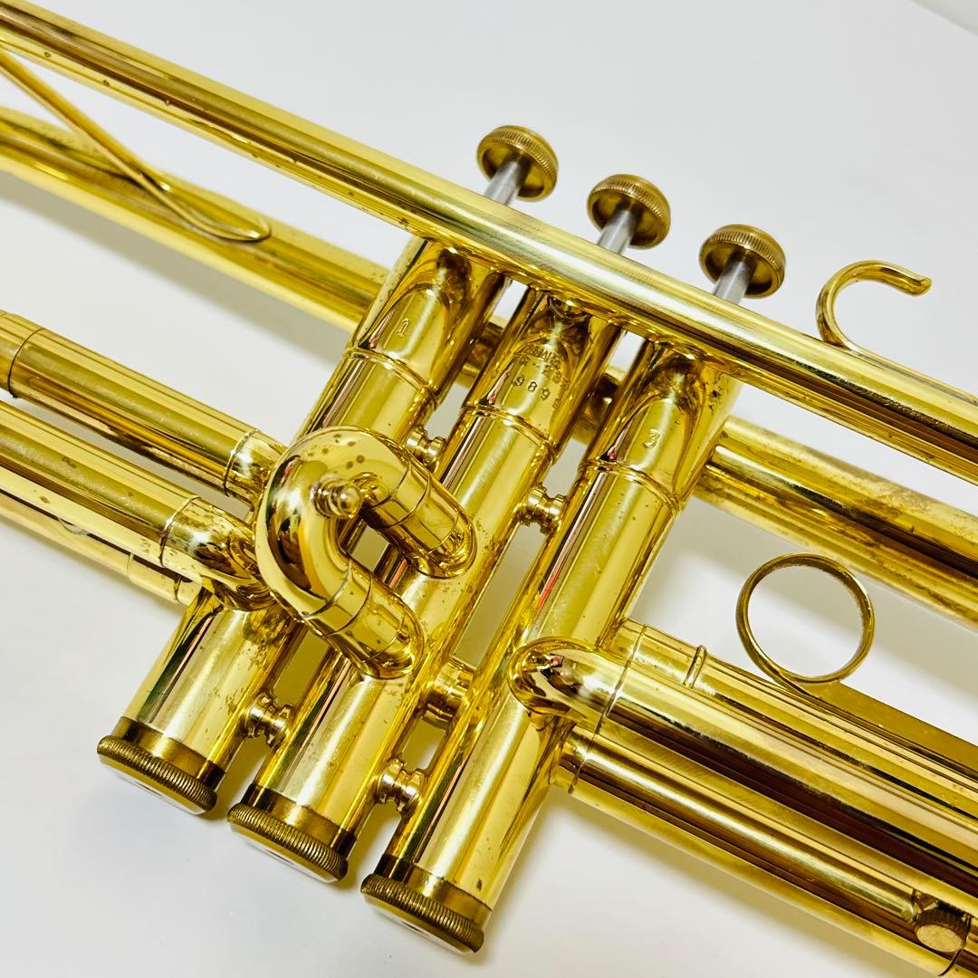 【動作良好】YAMAHA トランペット YTR-233 マウスピース ケース付き