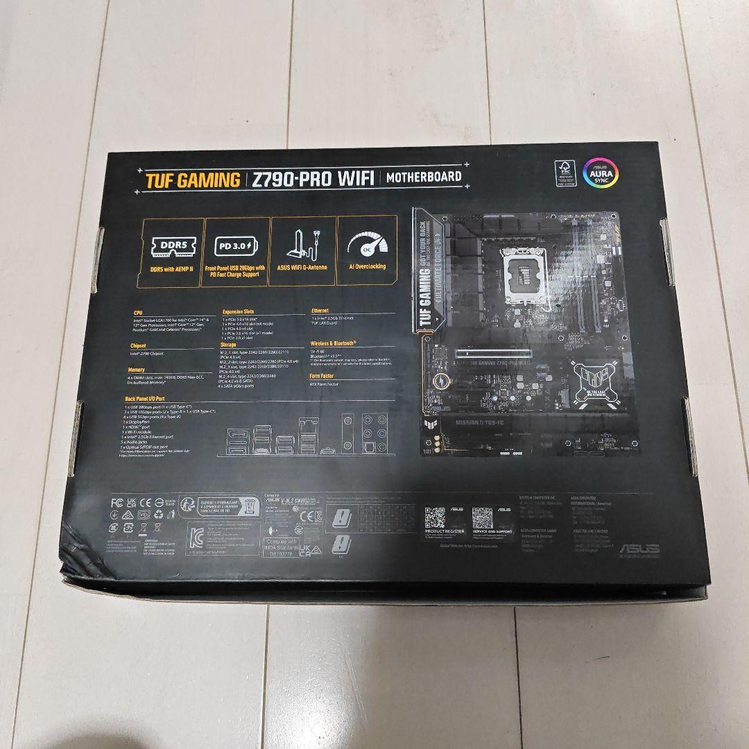 マザーボード TUF GAMING Z790-PRO WIFI