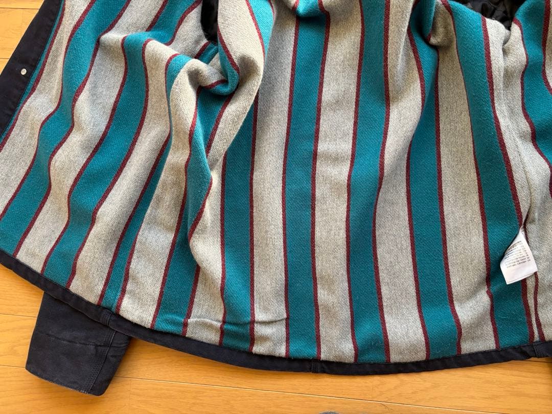 【希少XL／中古美品】Stussy × Carhartt WIP チョアコート