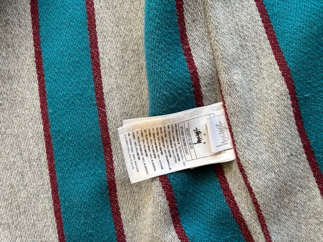 【希少XL／中古美品】Stussy × Carhartt WIP チョアコート