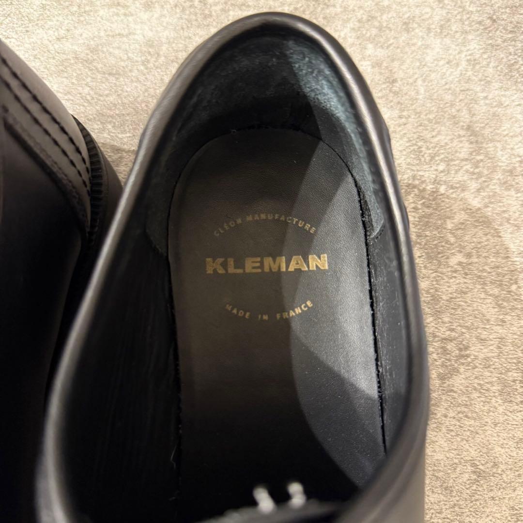 【極美品】KLEMAN PADROR チロリアン レザー 黒 (41) 26cm