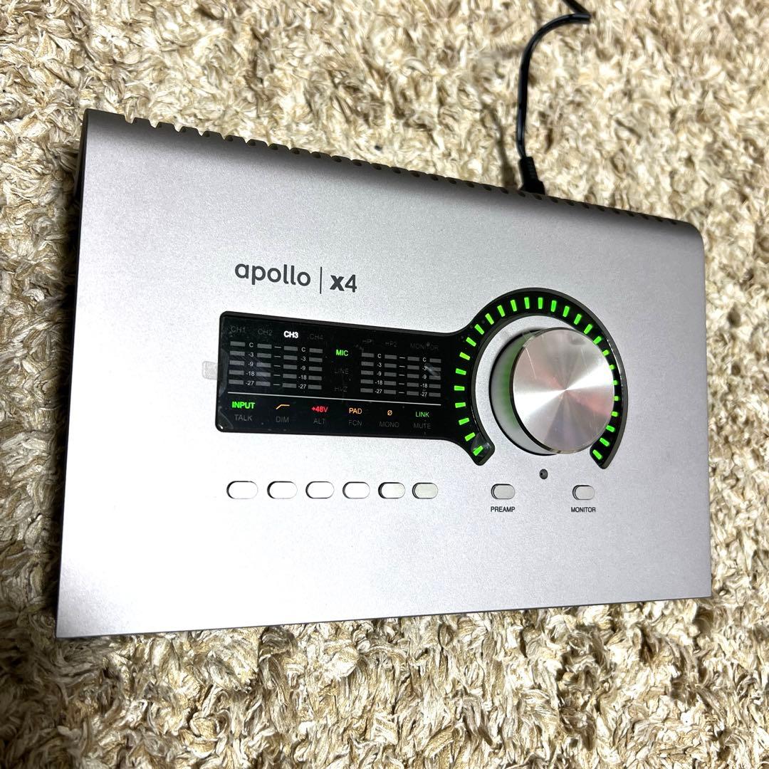 【美品！】UNIVERSAL AUDIO apollo X4 gen2