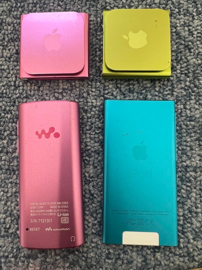 ジャンク品　iPod nano iPod ソニー ウォークマン15点まとめ売り