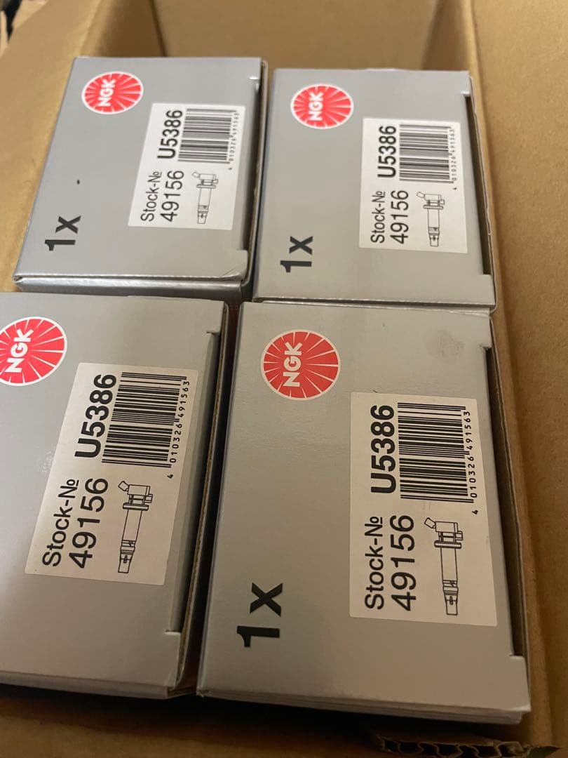 ヨ*ー様 NGK スパークプラグ U5386 4個入り