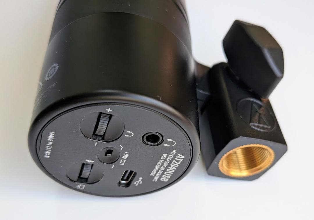 audio-technica AT2040USB マイク&スタンド