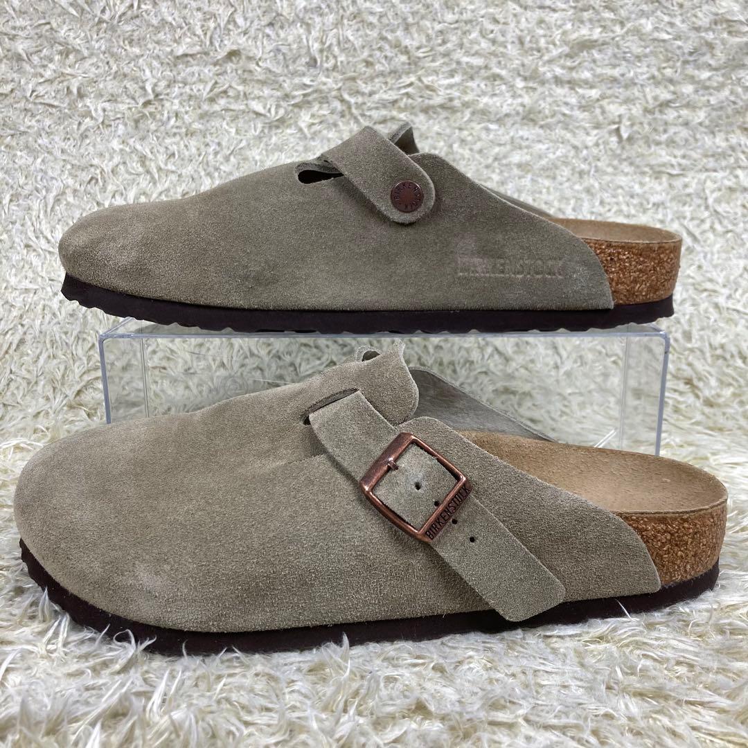 『極美品』BIRKENSTOCK BOSTON スエード サンダル ボストン