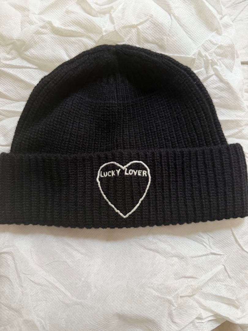 CELINE LUCKY LOVER ビーニー　ニット帽22ss エディ期