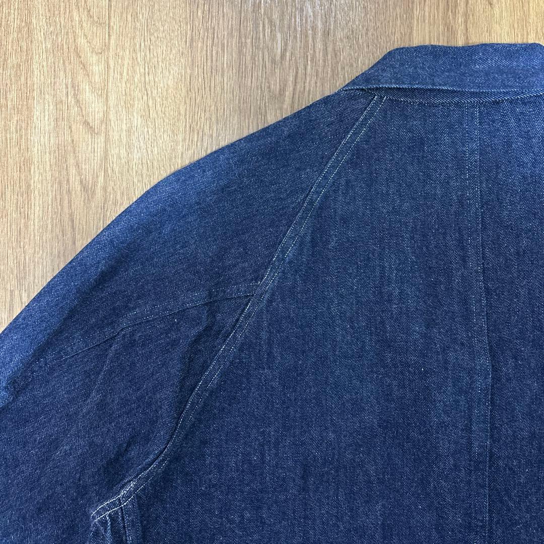 【COMOLI】21AW デニムワークジャケット サイズ2 未使用に近い 美品！