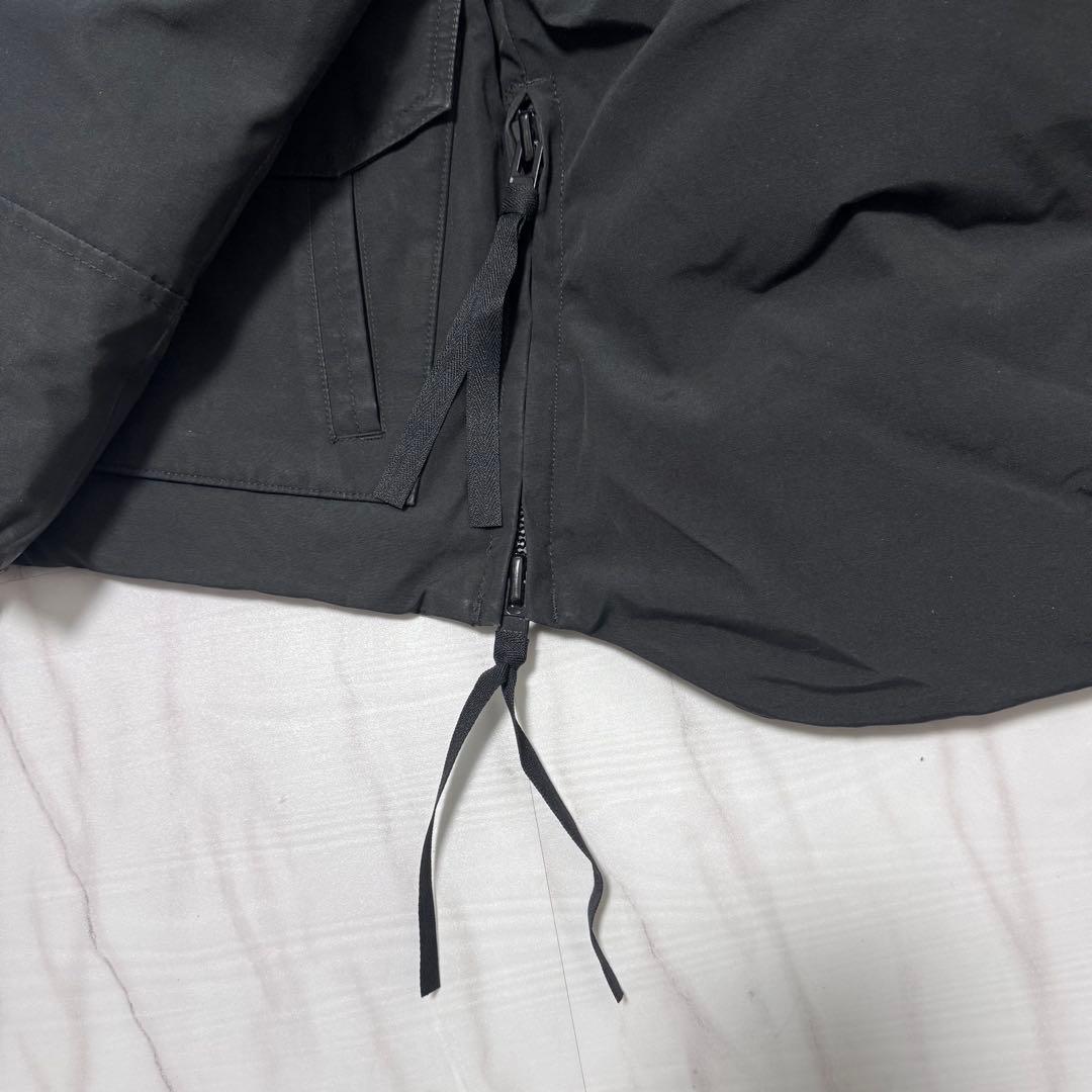 L相当✨カナダグースブラックレーベル メイトランドパーカー 2way ダウン 黒