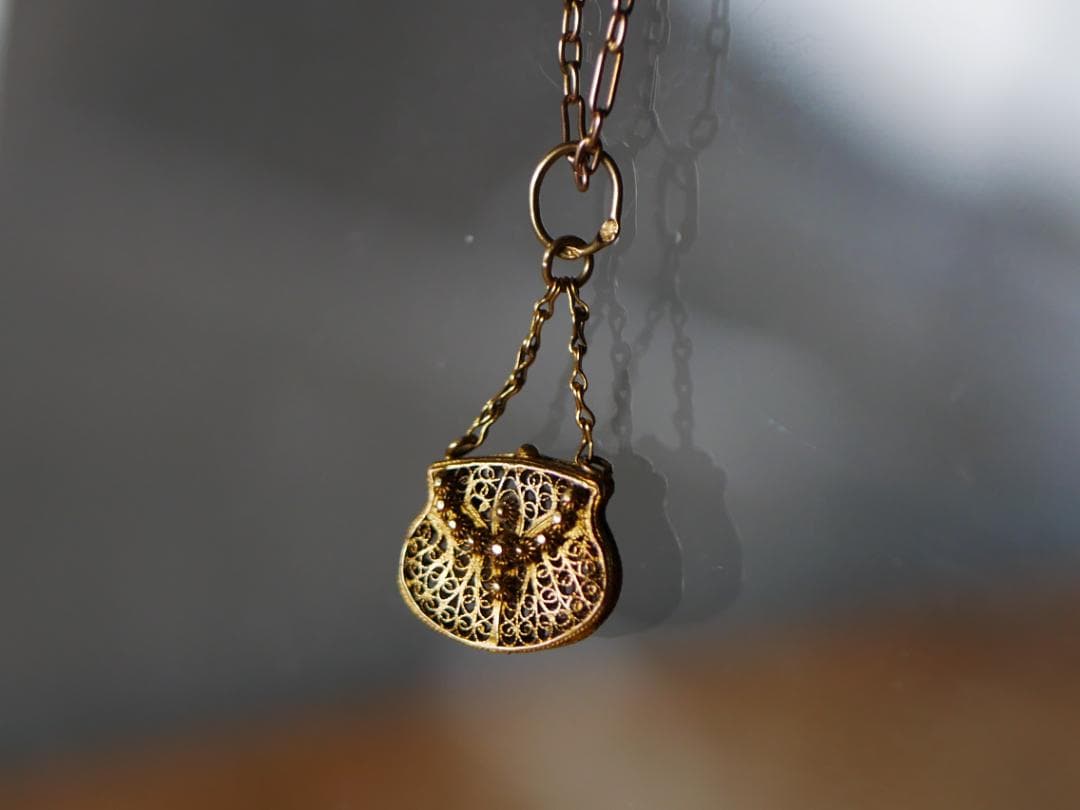 専用　フィリグリー　K18　フランスアンティーク　アンティークジュエリー