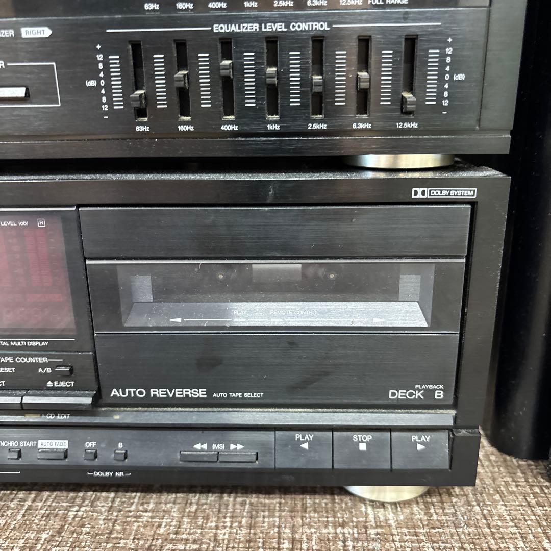 【ジャンク品】Technics（テクニクス）製のミニコンポ