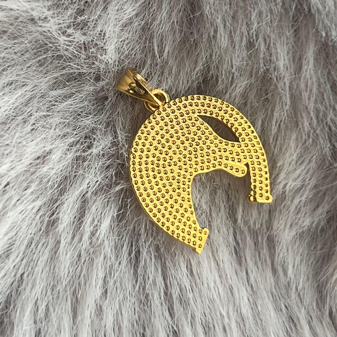 K18 ゴールド馬のチャーム Au 750