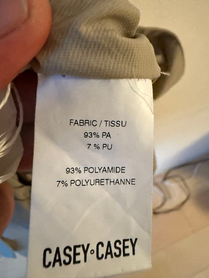 casey casey フッシュテールパーカー　サイズL