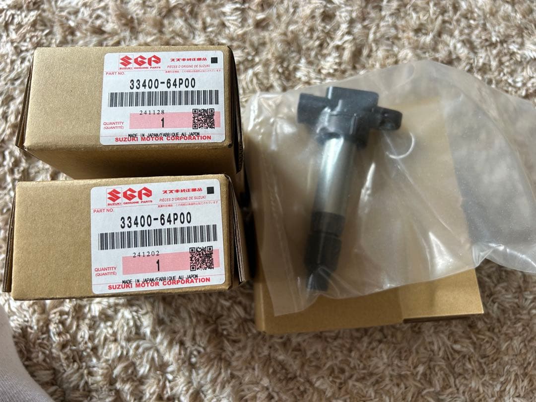 スズキエブリィDA17V純正イグニッション コイルを3本セット新品未使用