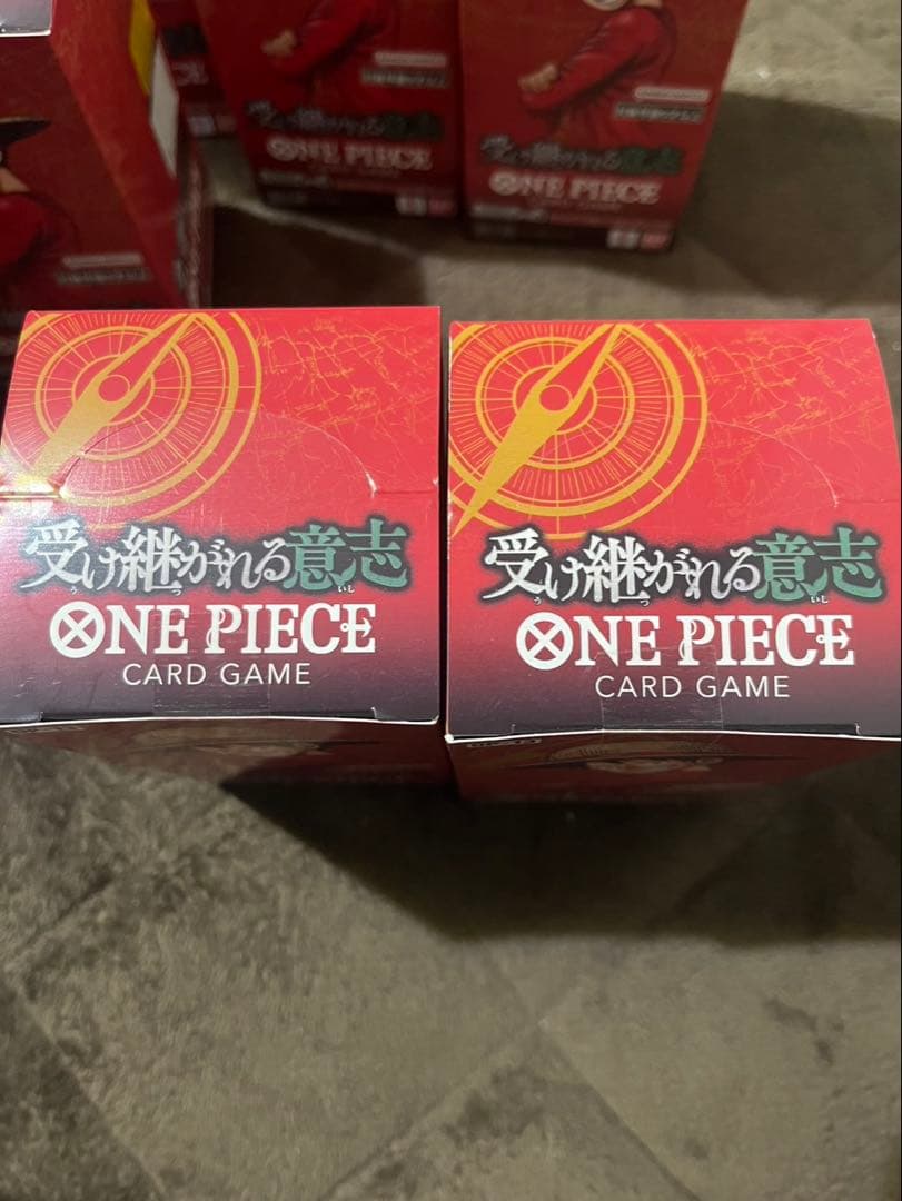 即購入⭕️ワンピースカード受け継がれる意志10BOX 新品未開封テープ付き