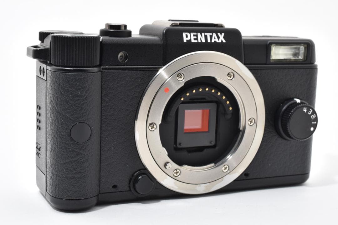 超美品 ペンタックス Q ミラーレスデジタルカメラボディ ブラック Pentax