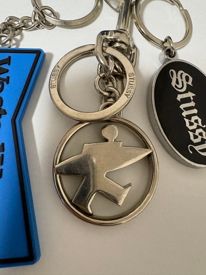 stussy wasted youth afterbase キーホルダー　3点
