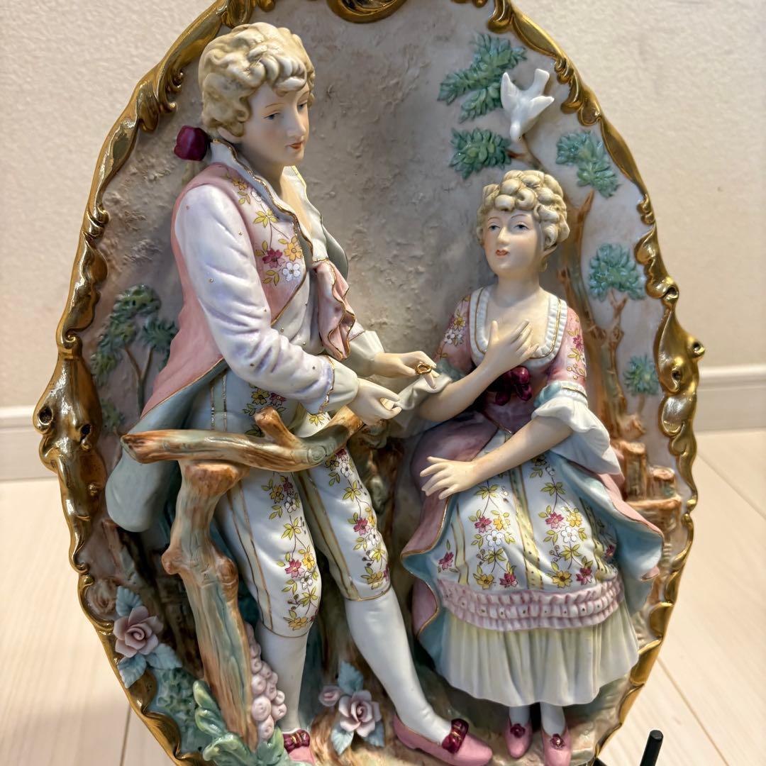 T*n様 【美品】 アンティークドール 陶器人形 マイセン 瀬戸 昭和レトロ