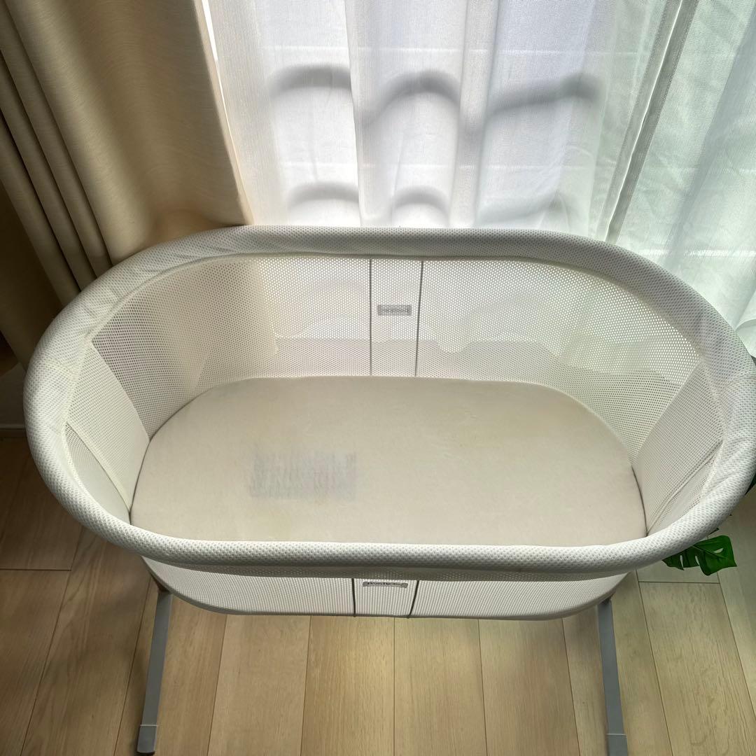（美品）ベビービョルン クレードルハーモニー　ベビーベッド