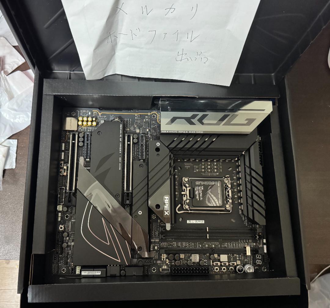 マザーボード ASUS ROG MAXIMUS Z790 APEX ENCORE