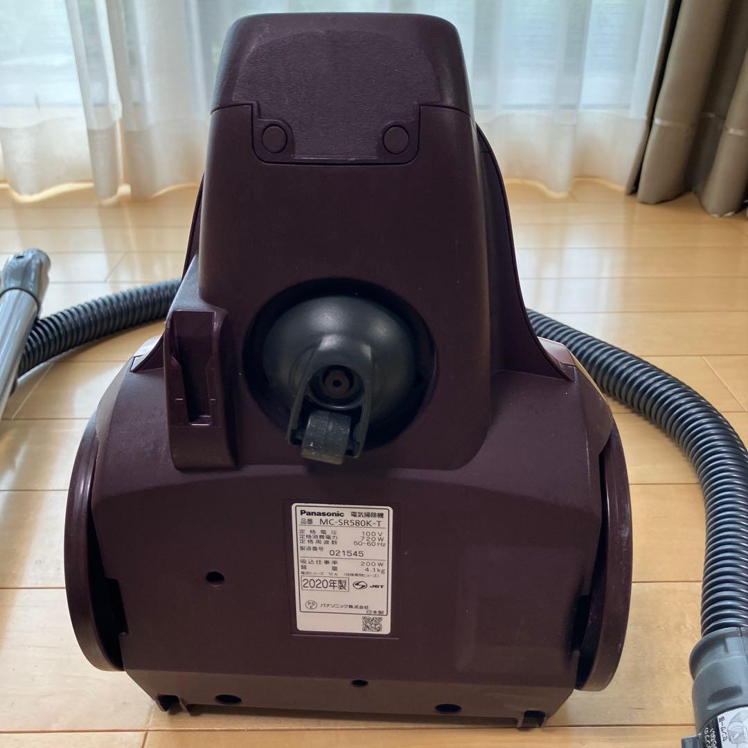 Panasonic MC-SR580K 掃除機(キャニスター)本体