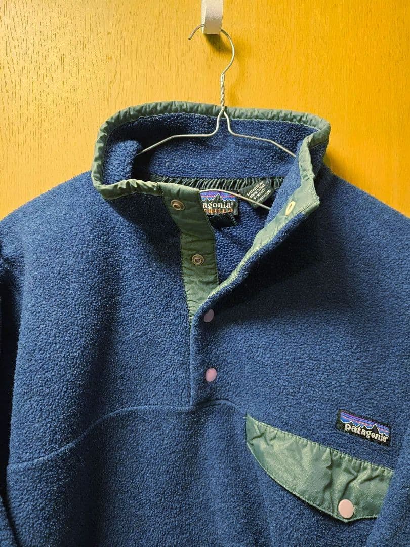 【杉咲花さん着】90s Patagonia スナップt フリース シンチラ