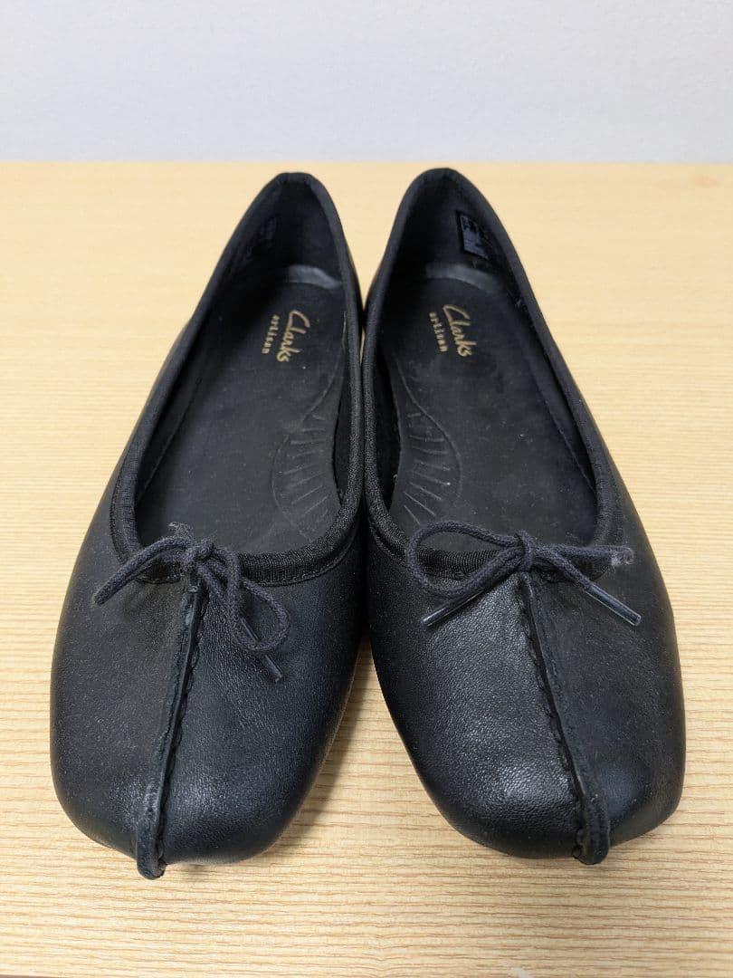 クラークス フレックルアイス フラットシューズ 22.5