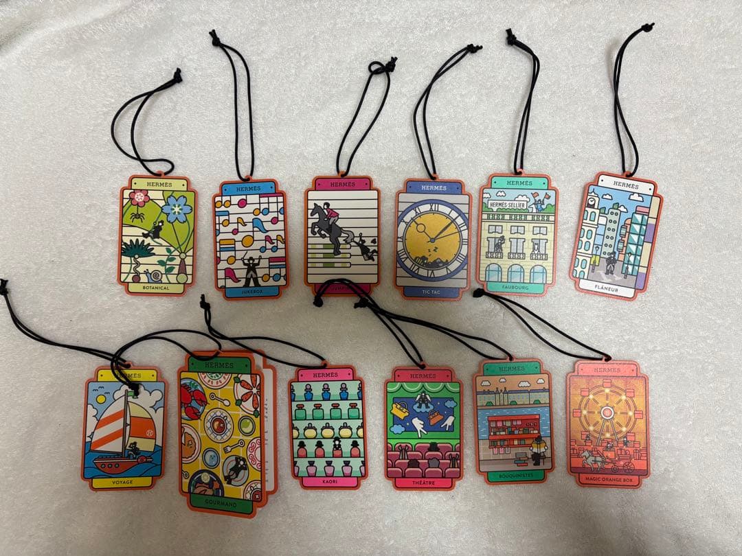 HERMES ランタンエルメス ノベルティチャーム 12ヶ月コンプリートセット