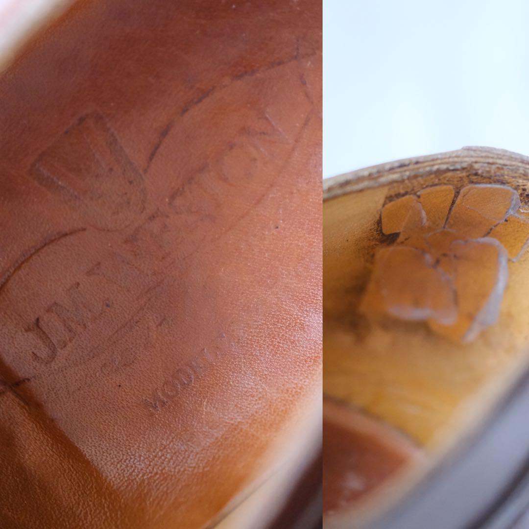 超希少J.M.WESTONウエストン677ロシアンカーフハントダービー茶9C