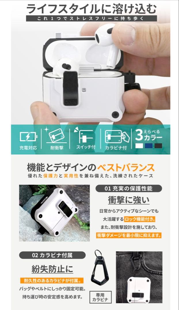 AirPods Pro (第2世代) 本体　⭐︎美品⭐︎➕オマケケース付き　送料無料