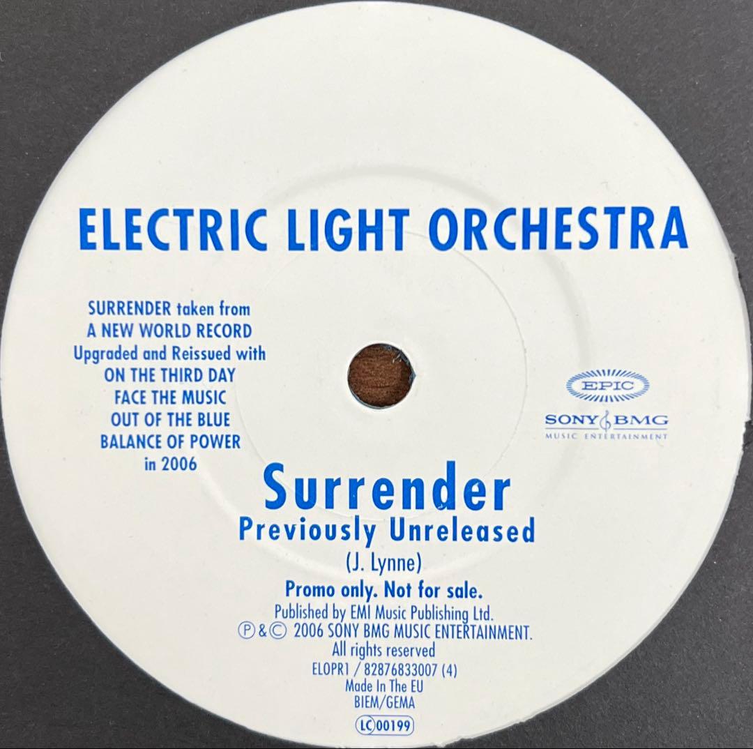 【7inch】ELO / Surrender ELOPR1