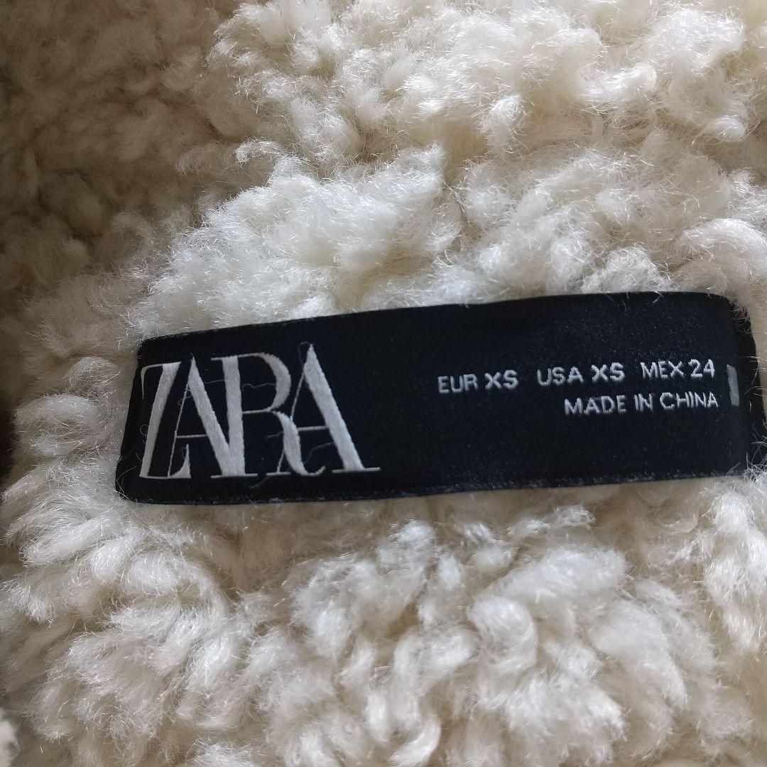 ZARA プードル ファーコート
