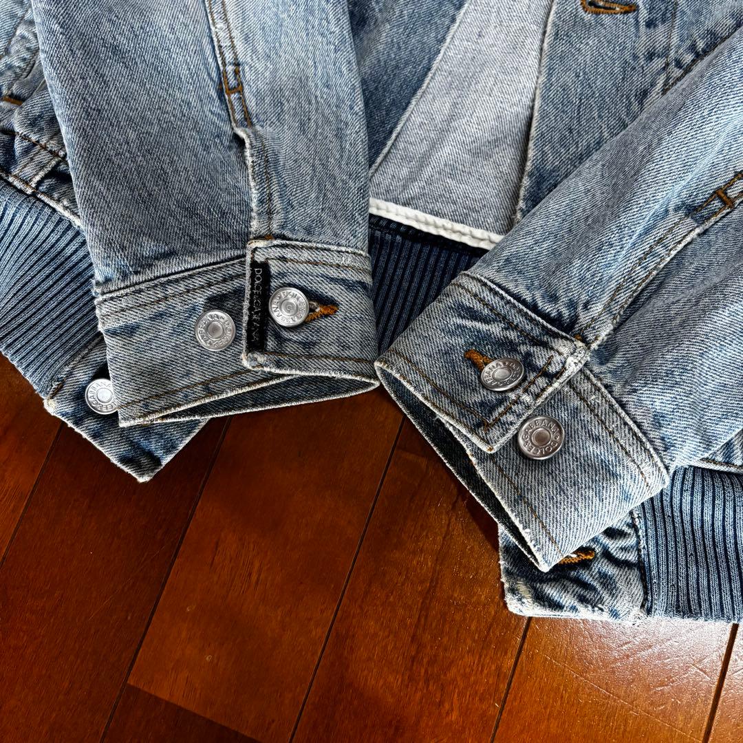 ドルチェ&ガッバーナ DOLCE&GABBANA ヴィンテージデニムジャケット