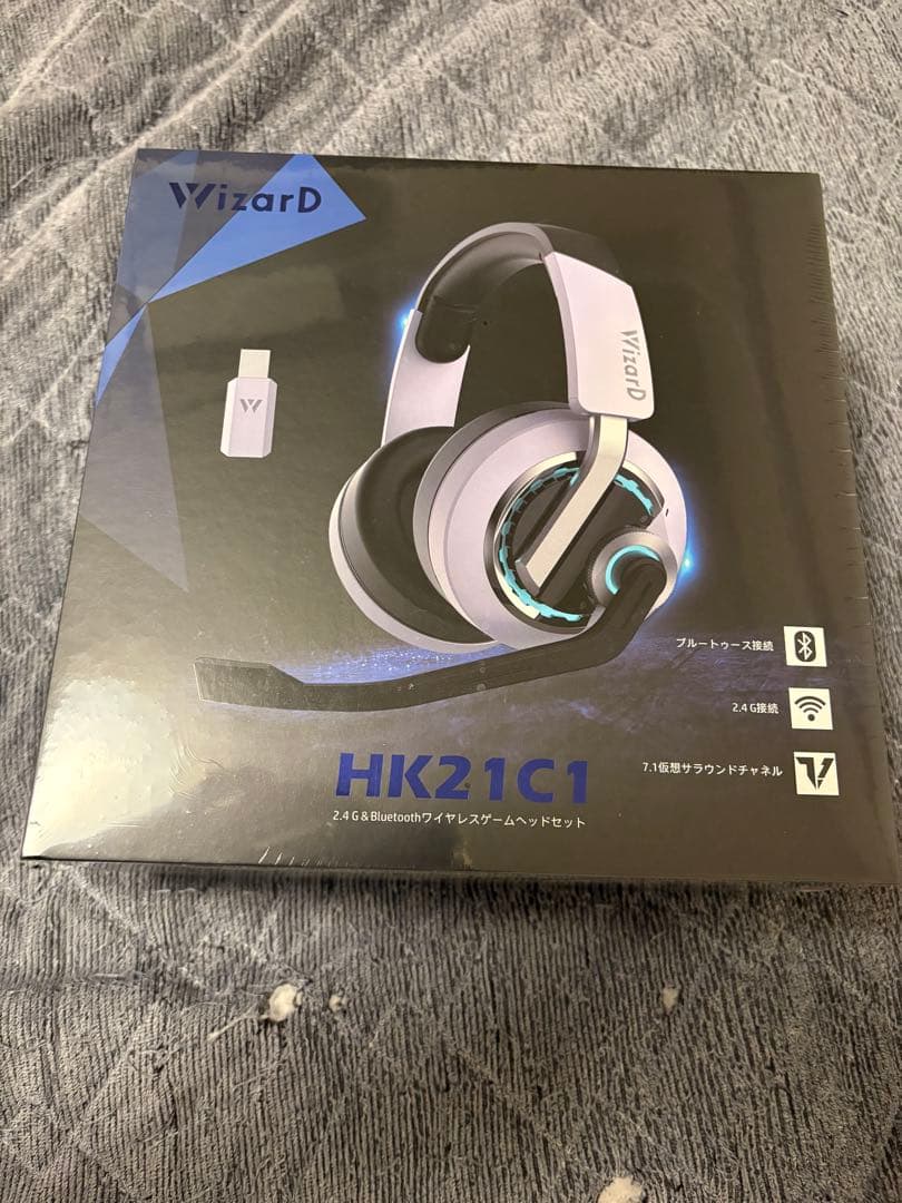 WizarD HK21C1 ワイヤレスヘッドセット　ヘッドホン i-chain