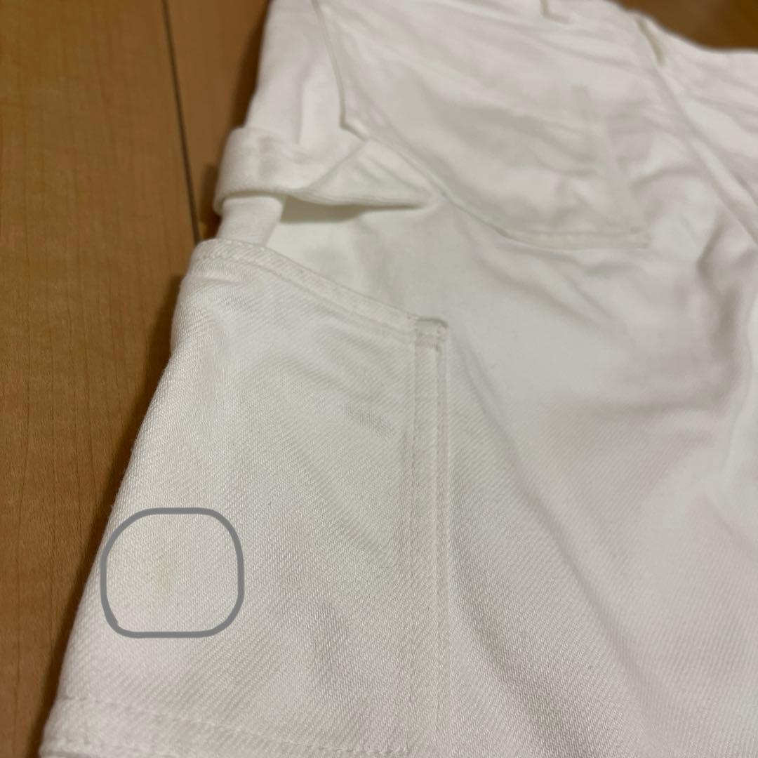 【UNION LAUNCH】ユニオンランチ ホワイトペインターパンツ XS 白