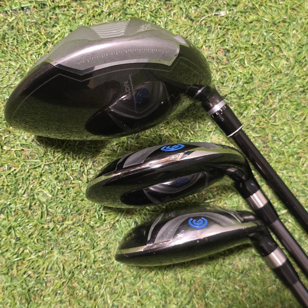 ゴルフクラブメンズセット クリーブランド テーラーメイド SLDR フルセット