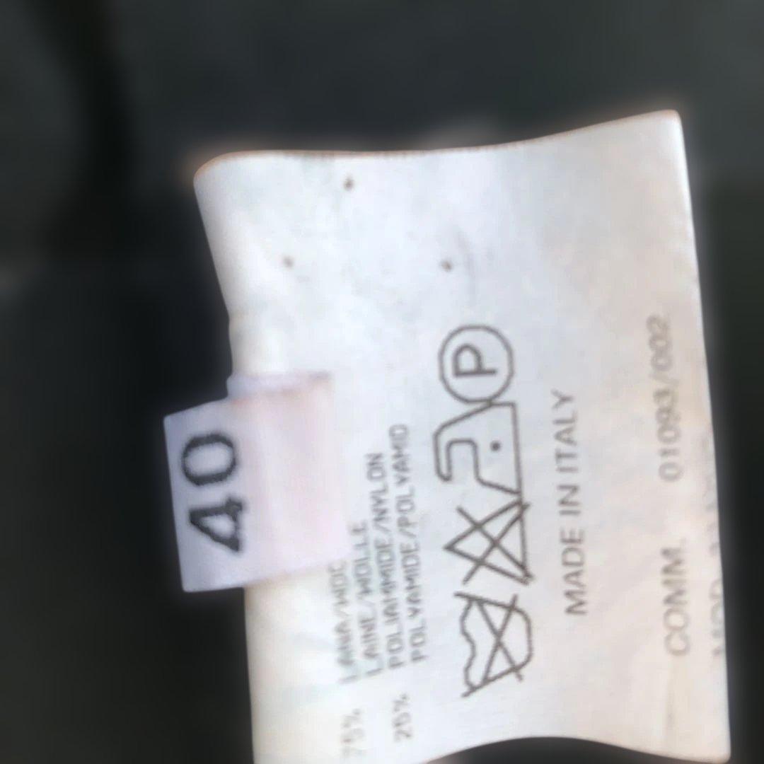 マルジェラ STANDARD 黒 ウールコート