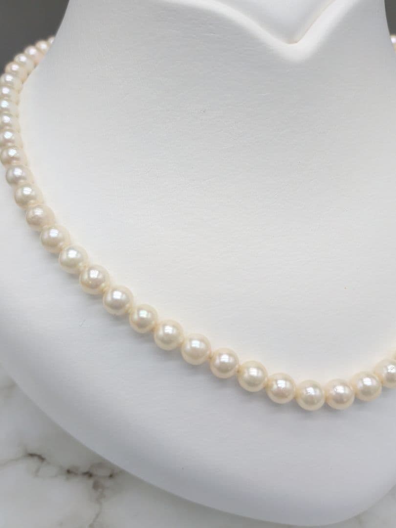 ⑥OlivR✪出品 あこや本真珠ネックレス 6mm